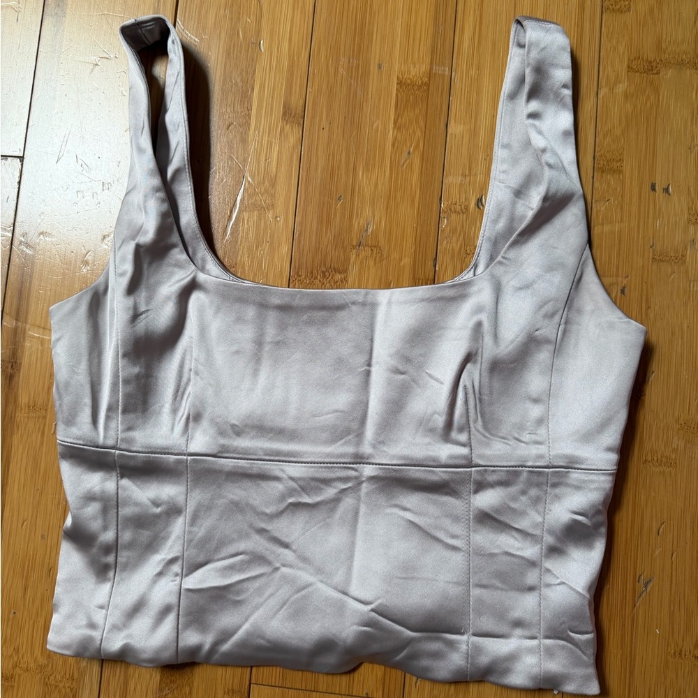 Wilfred Lavender Satin Blouse